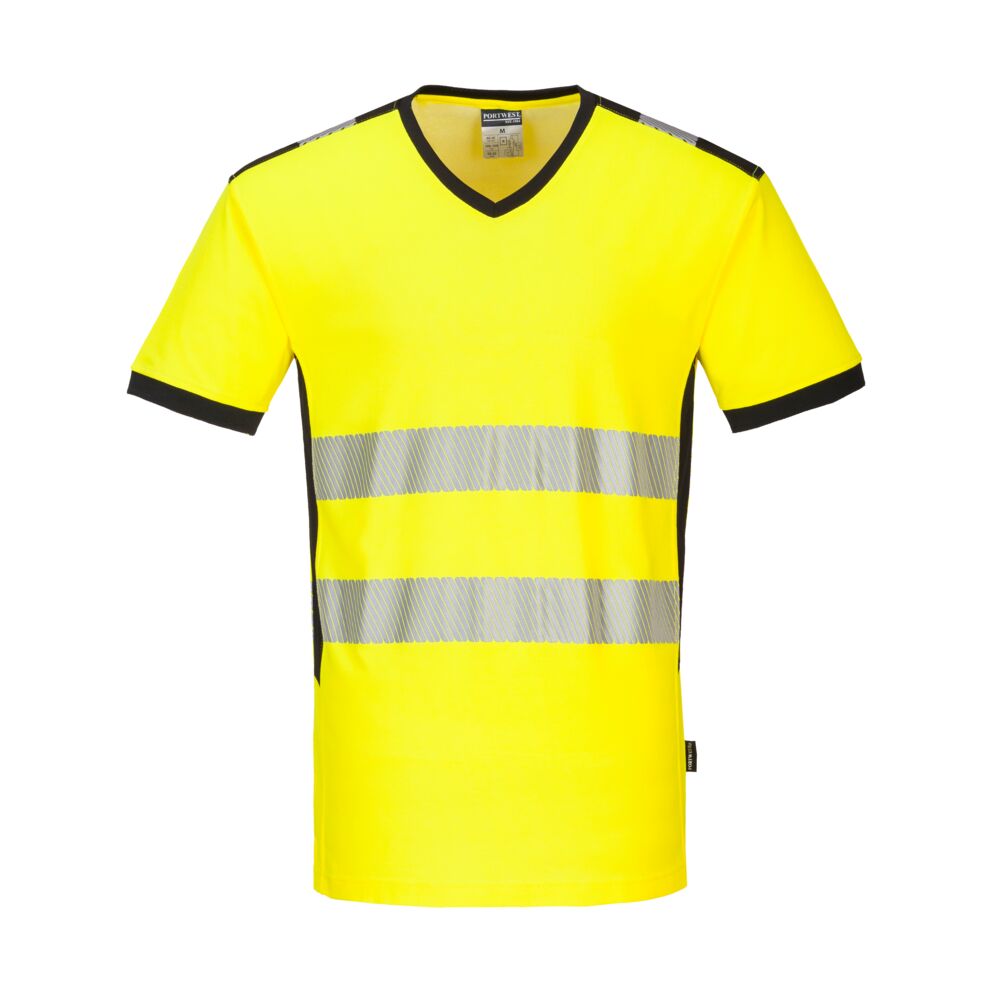 PW310 - PW3 Hi-Vis V-Ringad T-Shirt