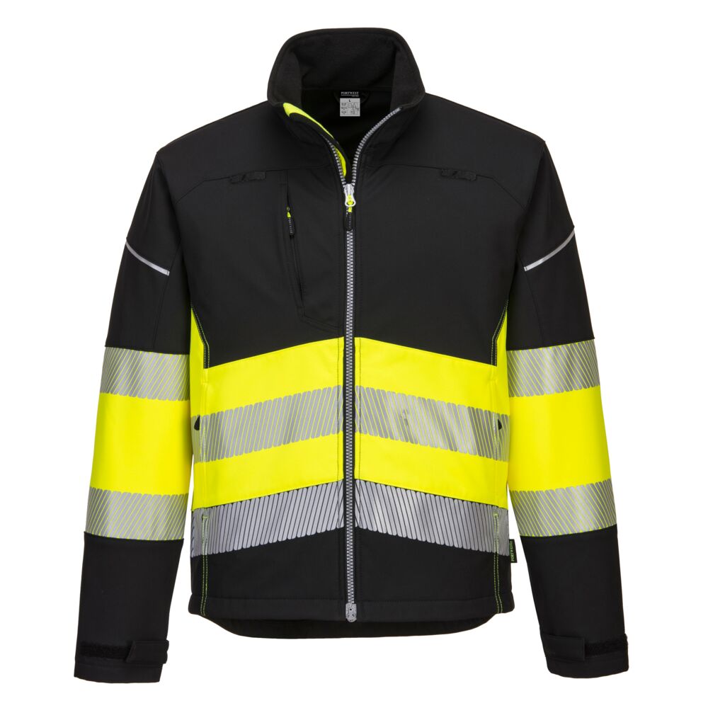 PW375 - PW3 Hi-Vis Klass 1 Softshell Jacka 